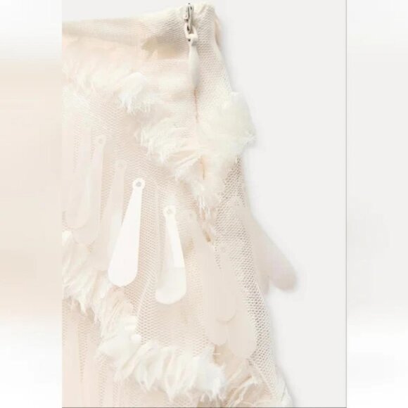 ZARA LONG SEQUIN SKIRT - Picture 8 of 8